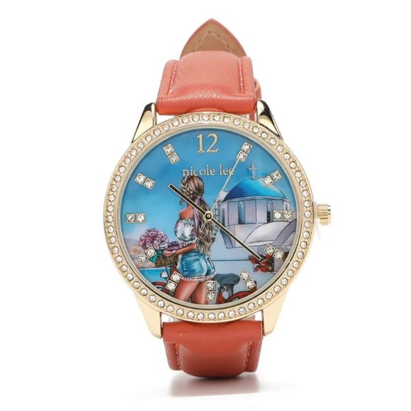 Nicole Lee 2-Piece Watch + Phone Case Crossbody Wallet Set – NWT – Gift Ready - Picture 4 of 5